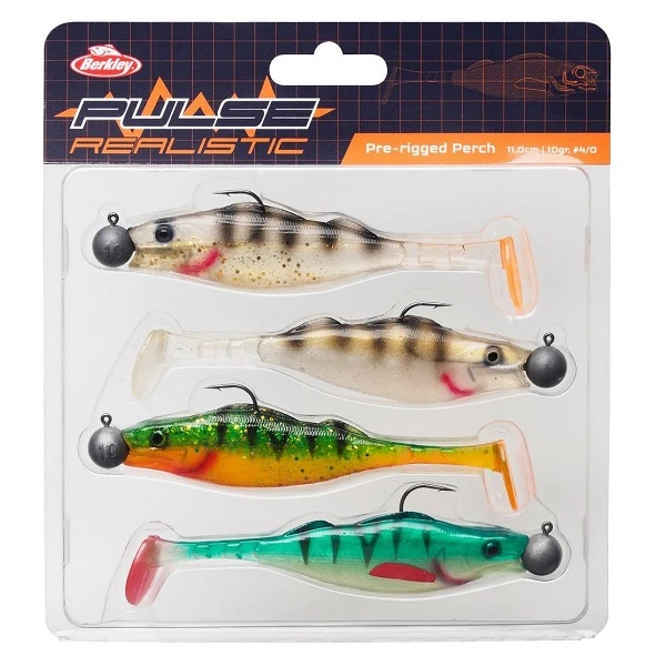 Berkley Kunstaas Pulse Realistic Perch Prerigged 2 Berkley Kunstaas Pulse Realistic Perch Prerigged - Afbeelding 2