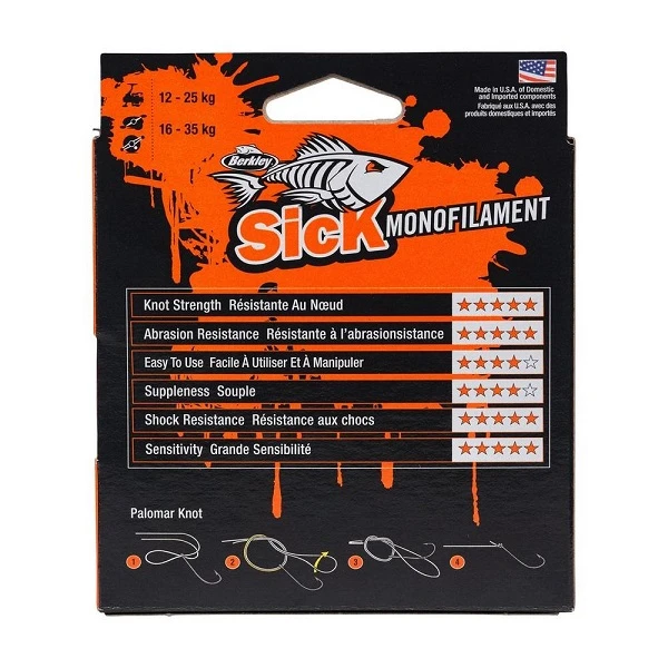 Berkley Sick Monofilament 2 Berkley Sick Monofilament - Afbeelding 2