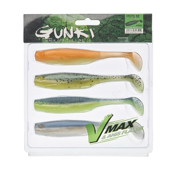 Gunki Kunstaas Shad Peps Clear Water Kit 2 1 Gunki Kunstaas Shad Peps Clear Water Kit 2