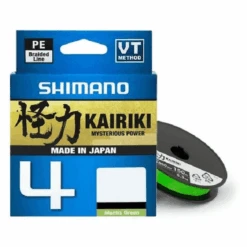 Shimano Kairiki 4 Gevlochten Lijn Mantis Green 150m