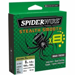 Gevlochten Lijn Spiderwire Stealth Smooth 8 Braid Hi-Vis Yellow