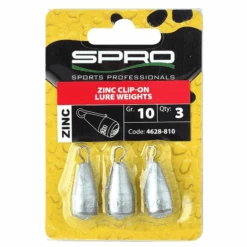 Spro Zinc Clip-on Lure Weights -Visuitrusting Spro Clip on Lure Weights 2